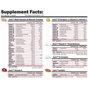 Amix Super Pack Vit & Minerals 30 bags AMIX